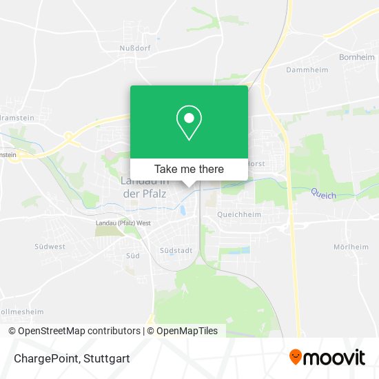 Карта ChargePoint