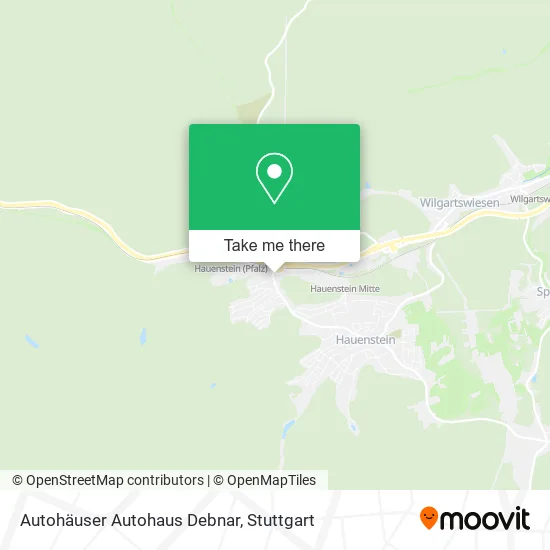 Карта Autohäuser Autohaus Debnar