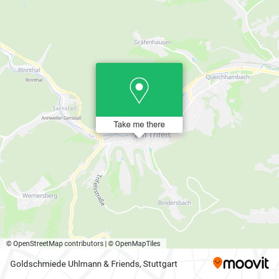 Goldschmiede Uhlmann & Friends map