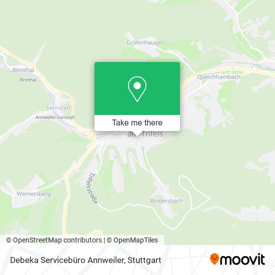 Debeka Servicebüro Annweiler map