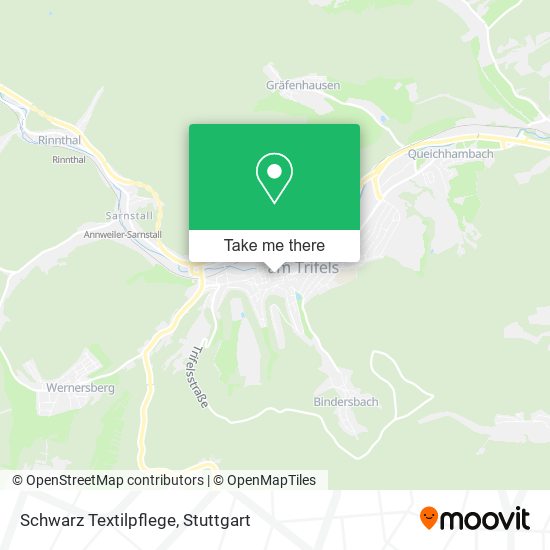 Карта Schwarz Textilpflege