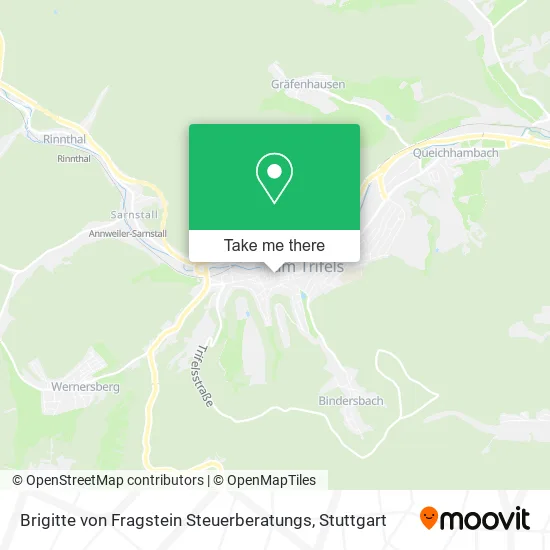 Карта Brigitte von Fragstein Steuerberatungs