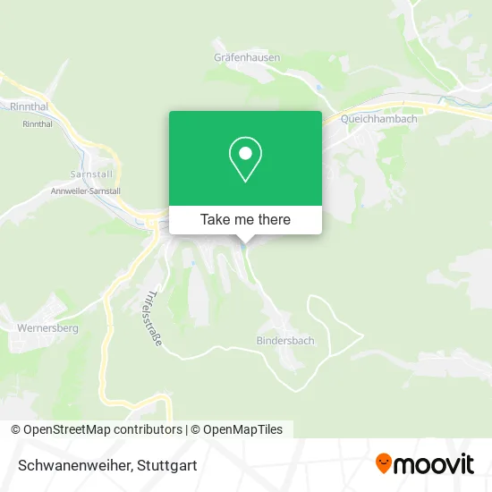 Карта Schwanenweiher