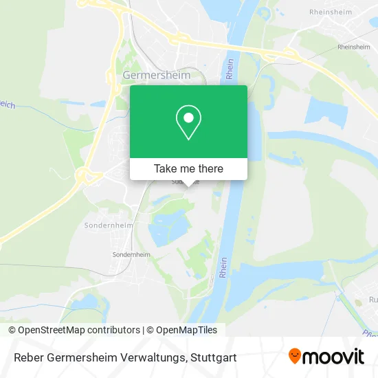Карта Reber Germersheim Verwaltungs