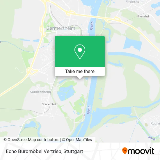 Карта Echo Büromöbel Vertrieb