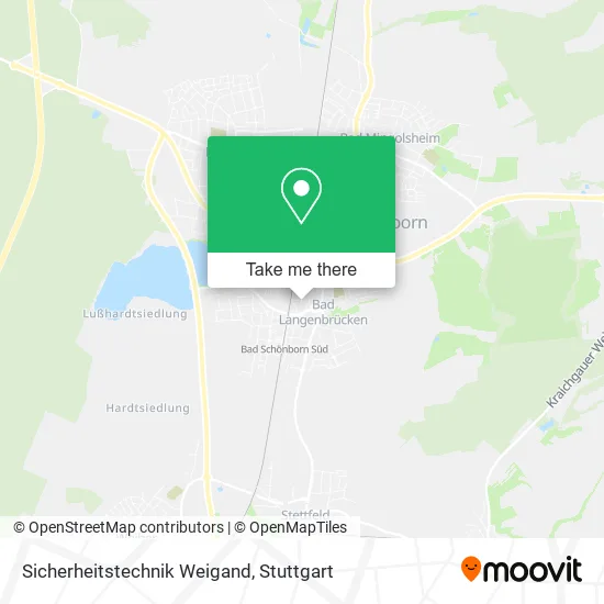 Карта Sicherheitstechnik Weigand
