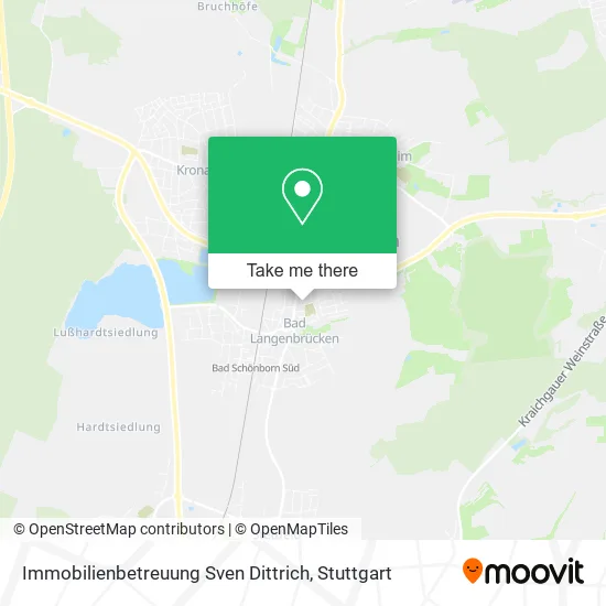 Карта Immobilienbetreuung Sven Dittrich