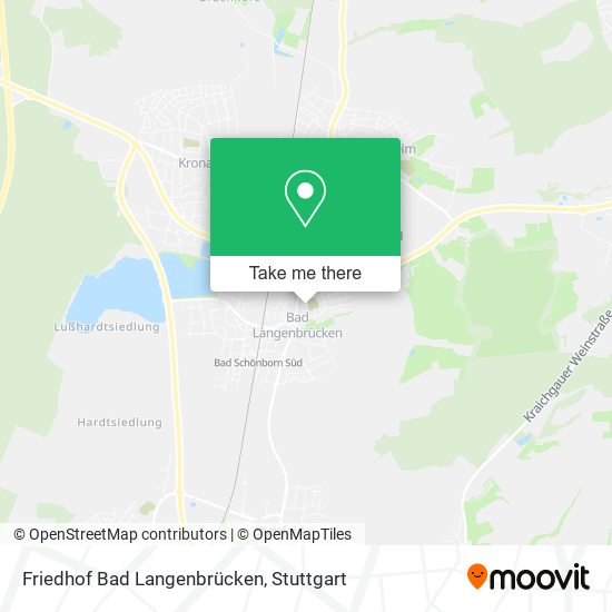Карта Friedhof Bad Langenbrücken