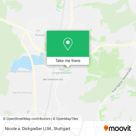 Карта Nicole a. Dickgießer Ll.M.