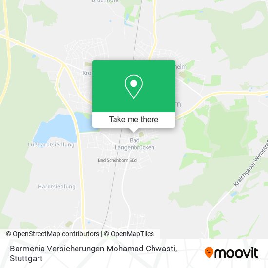 Barmenia Versicherungen Mohamad Chwasti map
