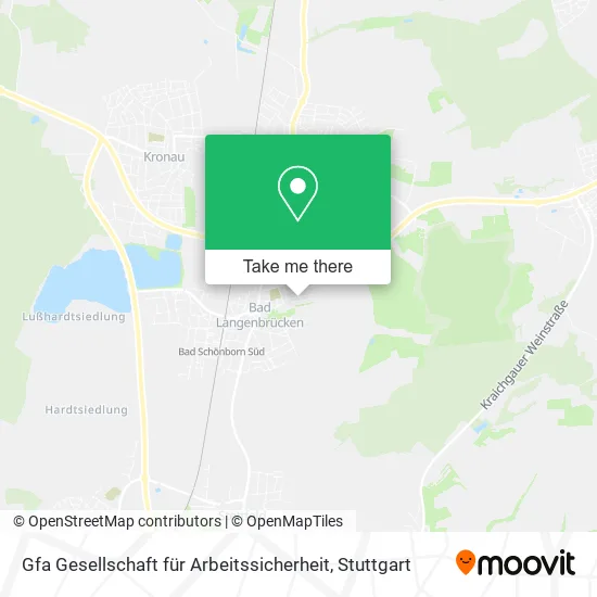 Карта Gfa Gesellschaft für Arbeitssicherheit