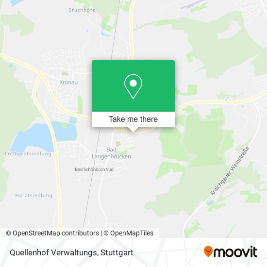 Quellenhof Verwaltungs map