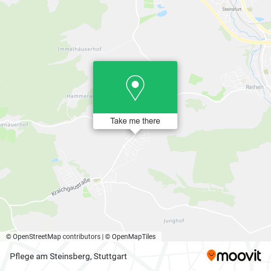 Карта Pflege am Steinsberg
