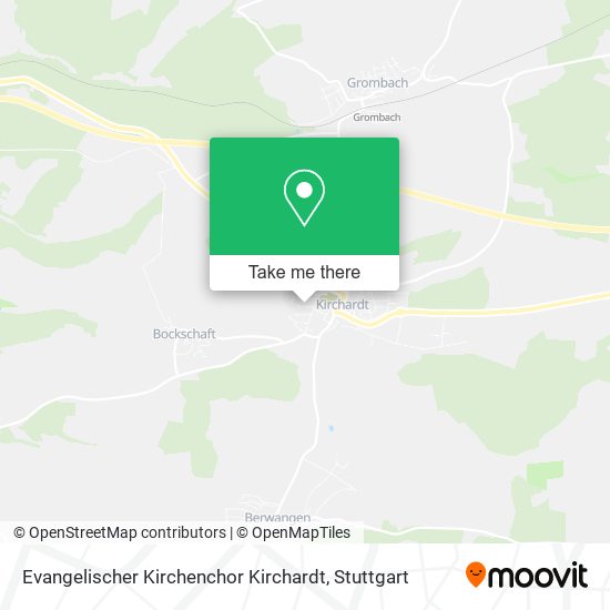 Evangelischer Kirchenchor Kirchardt map