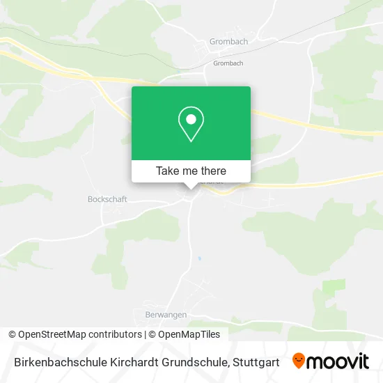 Карта Birkenbachschule Kirchardt Grundschule