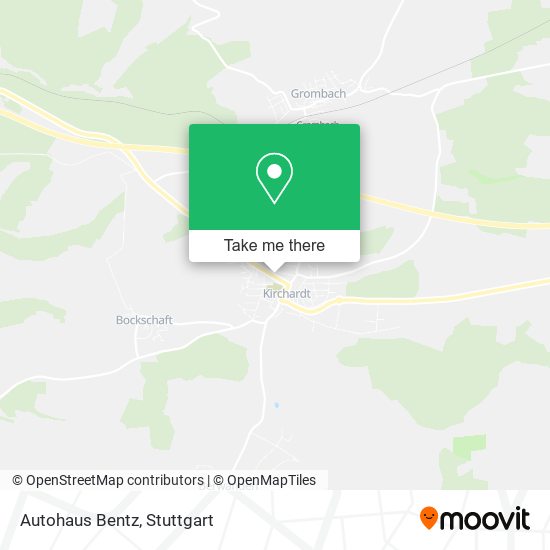 Autohaus Bentz map