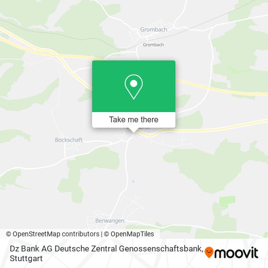 Карта Dz Bank AG Deutsche Zentral Genossenschaftsbank