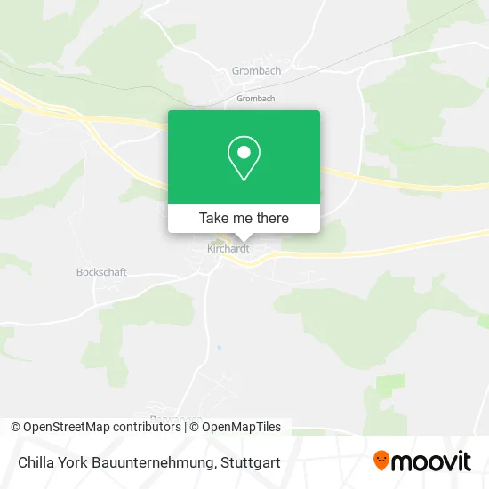 Карта Chilla York Bauunternehmung