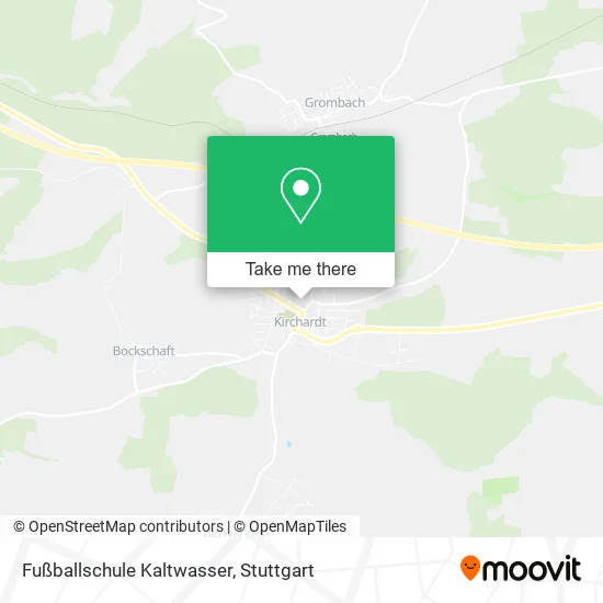Карта Fußballschule Kaltwasser