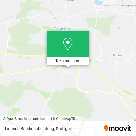 Карта Liebsch Baudienstleistung