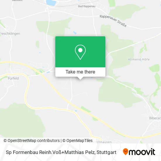 Карта Sp Formenbau Reinh.Voß+Matthias Pelz