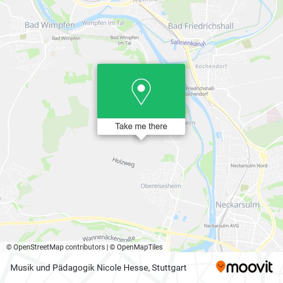 Карта Musik und Pädagogik Nicole Hesse