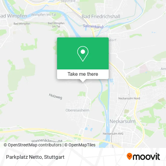 Карта Parkplatz Netto