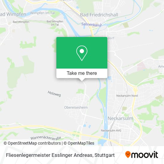 Карта Fliesenlegermeister Esslinger Andreas
