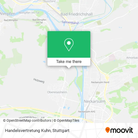 Карта Handelsvertretung Kuhn