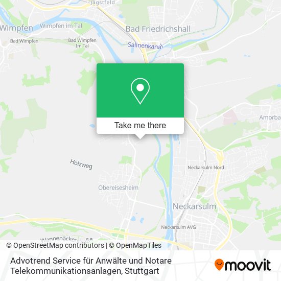 Advotrend Service für Anwälte und Notare Telekommunikationsanlagen map