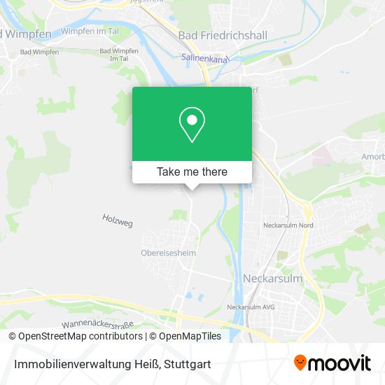 Immobilienverwaltung Heiß map