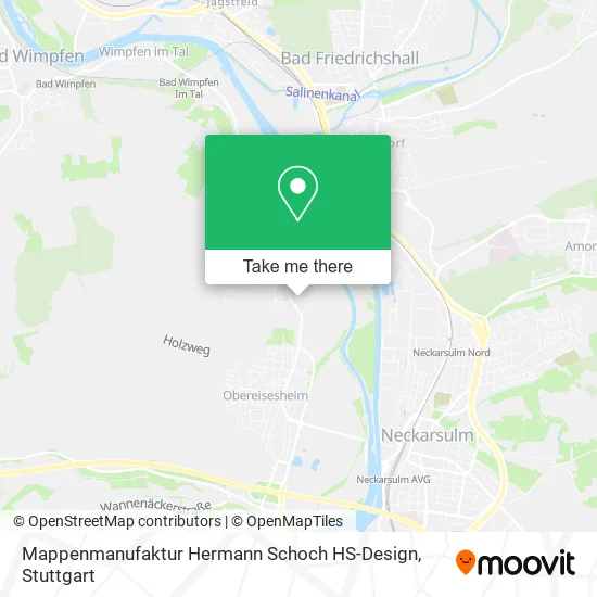 Карта Mappenmanufaktur Hermann Schoch HS-Design