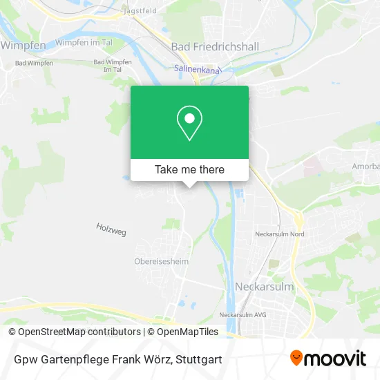 Карта Gpw Gartenpflege Frank Wörz