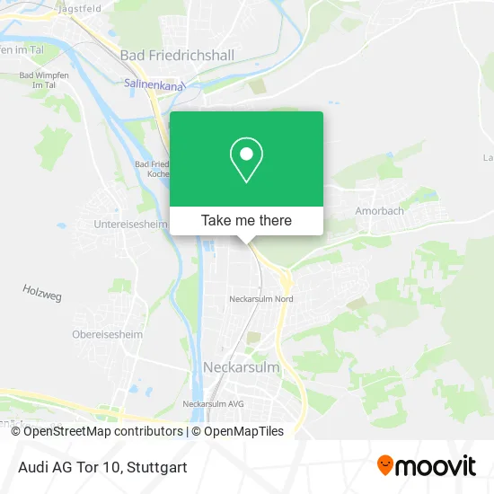 Audi AG Tor 10 map