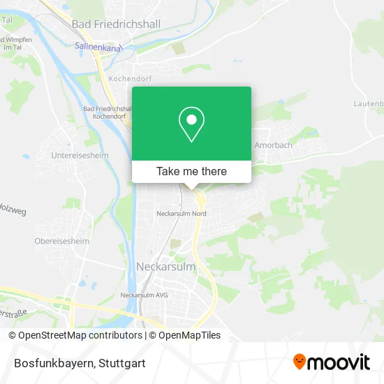 Карта Bosfunkbayern
