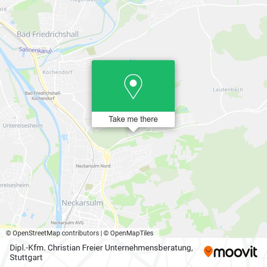 Dipl.-Kfm. Christian Freier Unternehmensberatung map