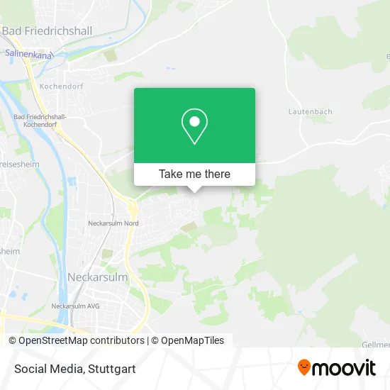 Карта Social Media