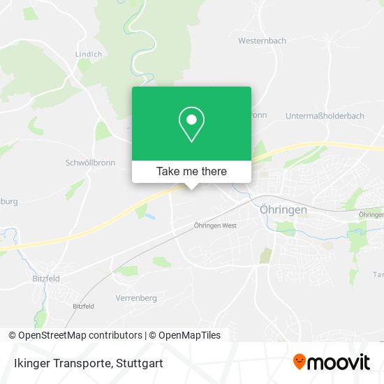 Карта Ikinger Transporte