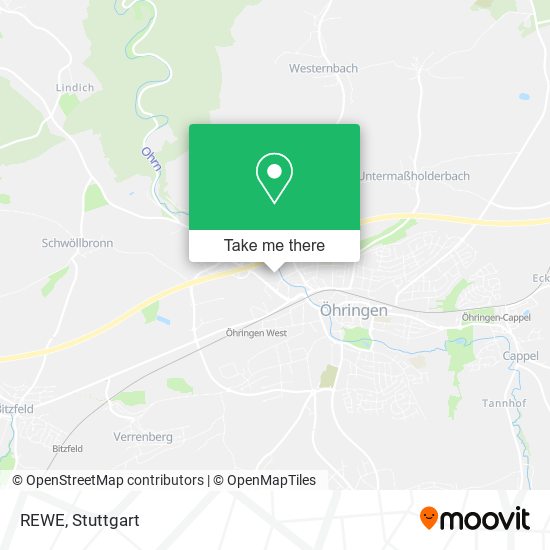 REWE map