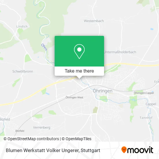 Карта Blumen Werkstatt Volker Ungerer