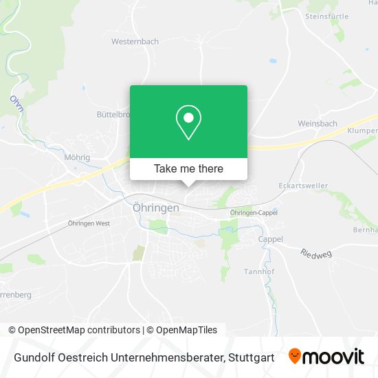 Gundolf Oestreich Unternehmensberater map