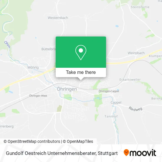 Карта Gundolf Oestreich Unternehmensberater