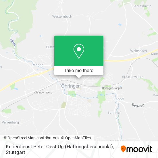 Kurierdienst Peter Oest Ug (Haftungsbeschränkt) map