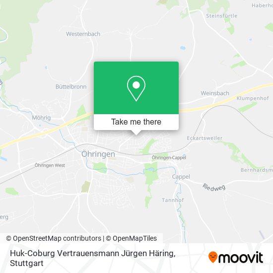 Huk-Coburg Vertrauensmann Jürgen Häring map