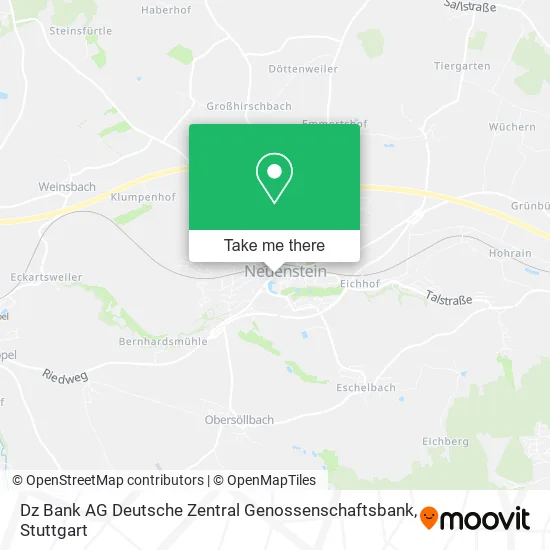 Карта Dz Bank AG Deutsche Zentral Genossenschaftsbank