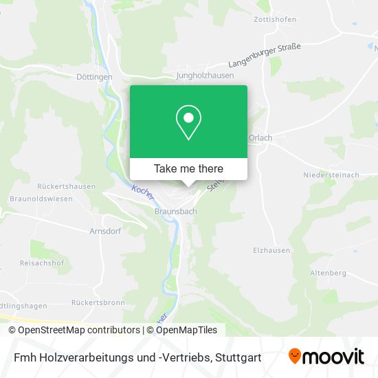 Fmh Holzverarbeitungs und -Vertriebs map