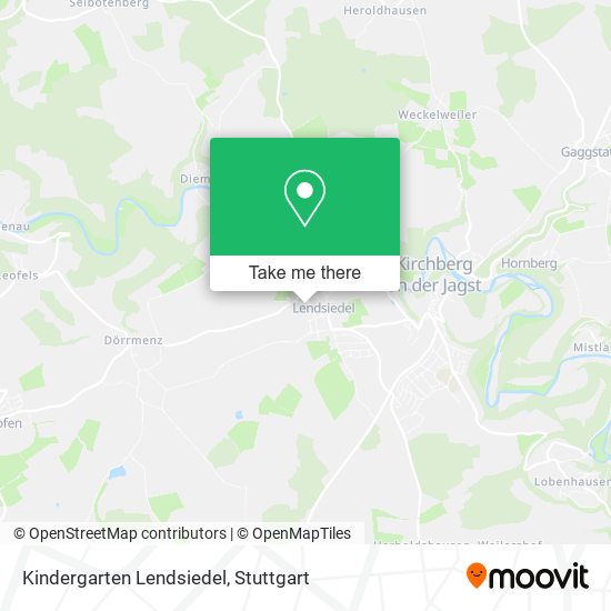 Kindergarten Lendsiedel map