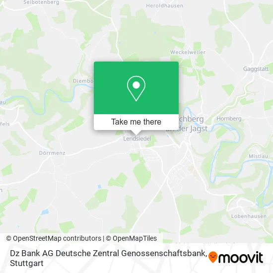 Карта Dz Bank AG Deutsche Zentral Genossenschaftsbank