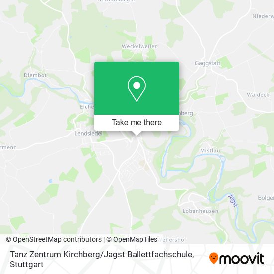 Tanz Zentrum Kirchberg / Jagst Ballettfachschule map