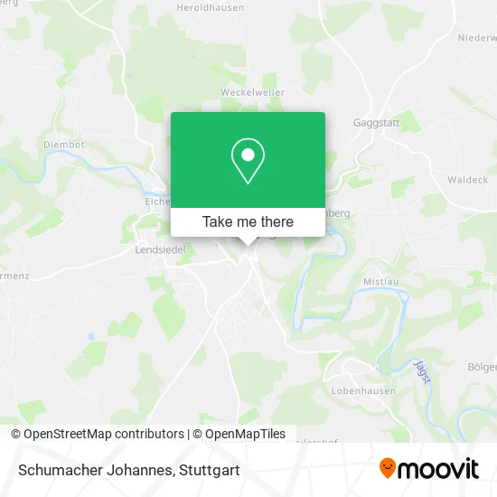 Карта Schumacher Johannes